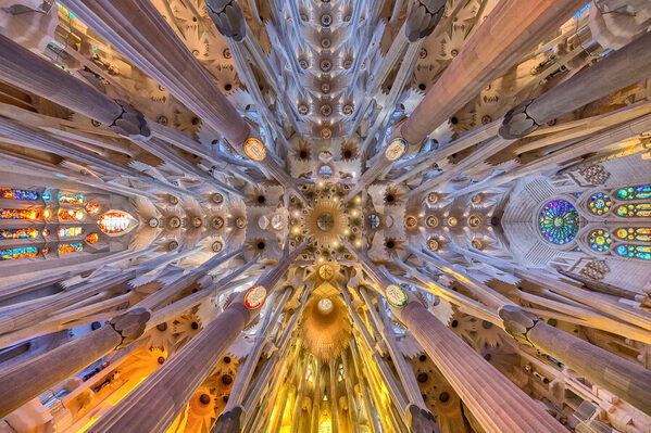 Photograph Judith Kuhn Basilica I Temple Expiatori De La Sagrada Familia on One Eyeland